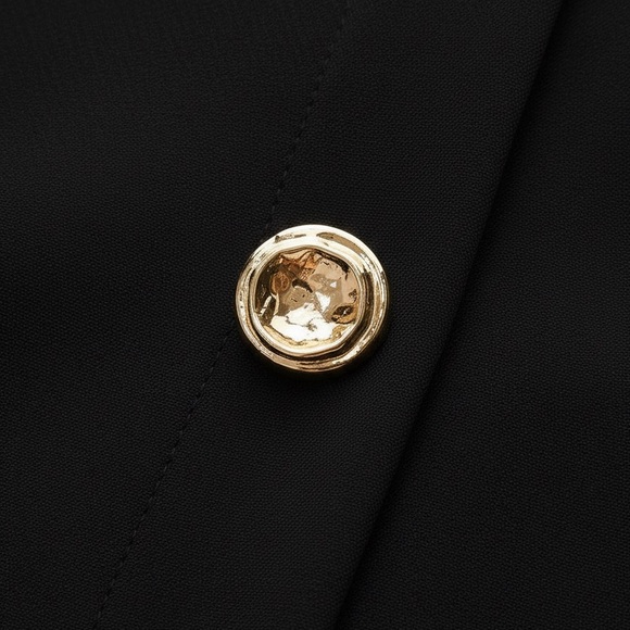 Commense Button-Front Belted Maxi Dress - Picture 4 of 12